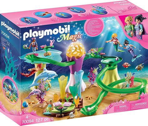 Explore the wonders of the deep sea with the Playmobil Mermaid Magic Playset